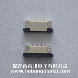 FPC座12P上 間距0.5
