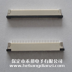 FPC座30P下 間距1.0