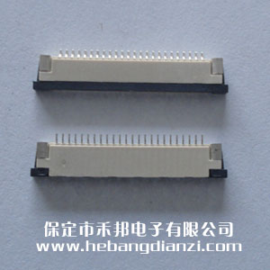 FPC座24P下 間距1.0