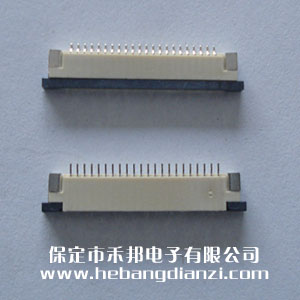 FPC座22P下 間距1.0