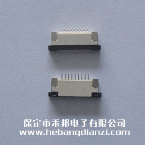 FPC座9P下 間距1.0