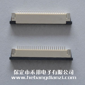 FPC座24P上 間距1.0