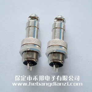 航空插頭 GX12-2P