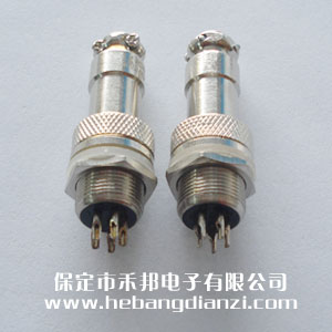 航空插頭 GX12-5P