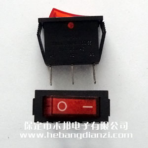 KCD3-102船型開關(guān) 紅色