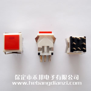 方形開關(guān)WPT-22 紅
