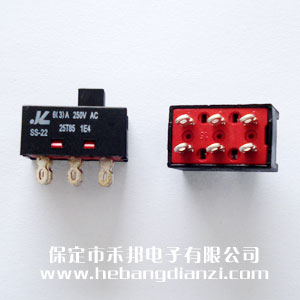 撥動(dòng)開關(guān)2202 圓腳