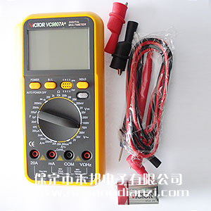 數(shù)字萬(wàn)用表VC9807A+(四位半)