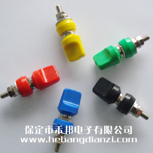 接線柱JXZ-3A1 黃,綠,紅,藍,黑