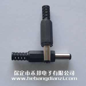 DC單孔電源插頭加長 內(nèi)徑2.5 優(yōu)質(zhì)