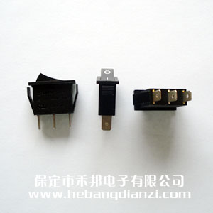 優(yōu)質(zhì) KCD3-102船型開關(guān) 黑色