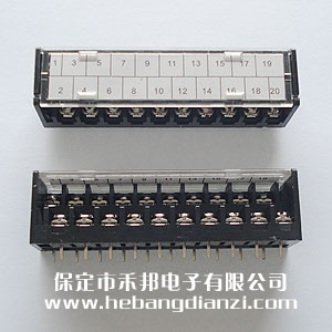 DG24-20P雙排柵欄式端子