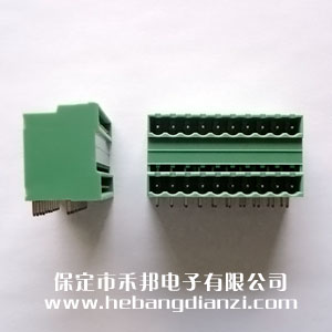 雙層端子臺(tái)5.08-2*10P