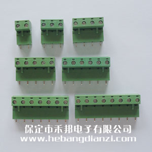 7.62立式插拔端子-2P,3P,4P,5P,6P,7P,8P,9P,10P,11P,12P