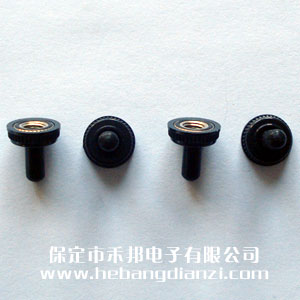 鈕子開關(guān)防水帽 黑色