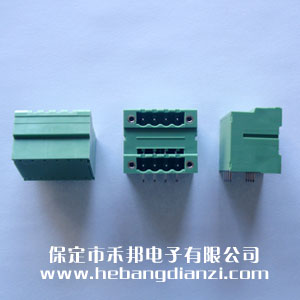 帶固定孔雙層端子臺(tái)5.08-2*4P