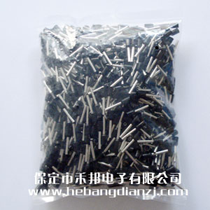 VE管型端子 E1012 黑色