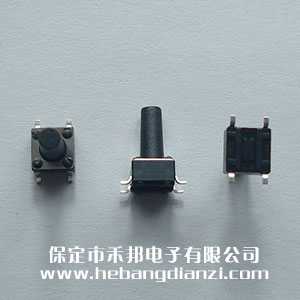 貼式輕觸開(kāi)關(guān)6*6*12mm